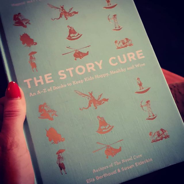 The Story Cure-an A-Z of books to keep kids happy, healthy and wise was gifted to me by one of my students in my Senior Infants class this year.
It was such a thoughtful gift. It made me feel happy that the students and parents knew I was a book lover! 
It's a treasure trove of book recommendations based on themes or ailments ranging from peer pressure to helping a child eat their vegetables. It has recommendations for babies, toddlers, early readers and young adults.
It's ideal for teachers, booksellers, librarians and parents. 
It will be well used.